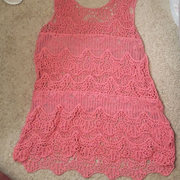Boho Crochet Dress Cover Up - Picture 5 of 5